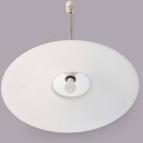 Giant Guzzini plexi and chrome pendant light