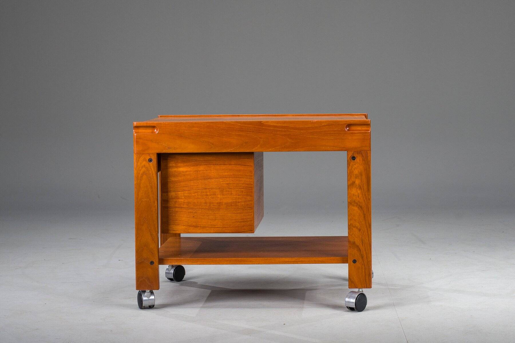 Mid-century modern Danish teak bar model 703 by Aksel Kjersgaard, 1960s