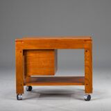 Mid-century modern Danish teak bar model 703 by Aksel Kjersgaard, 1960s