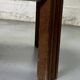 Wooden stool with marble top