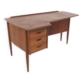 Bureau scandinave en teck , Göran Strand, Lelångs Möbelfabrik, Suède, 1950