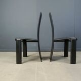 Vintage dining chairs by Pietro costantini, 1980s, set of 6