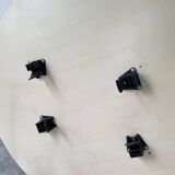 Tecno Nomos Round Table Brushed Metal