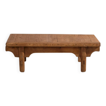 Antique pine coffee table – China, circa 1930
