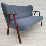 Danish sofa by Erhardsen & Andersen, completely renovated - reupholstered, 70s