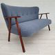 Danish sofa by Erhardsen & Andersen, completely renovated - reupholstered, 70s