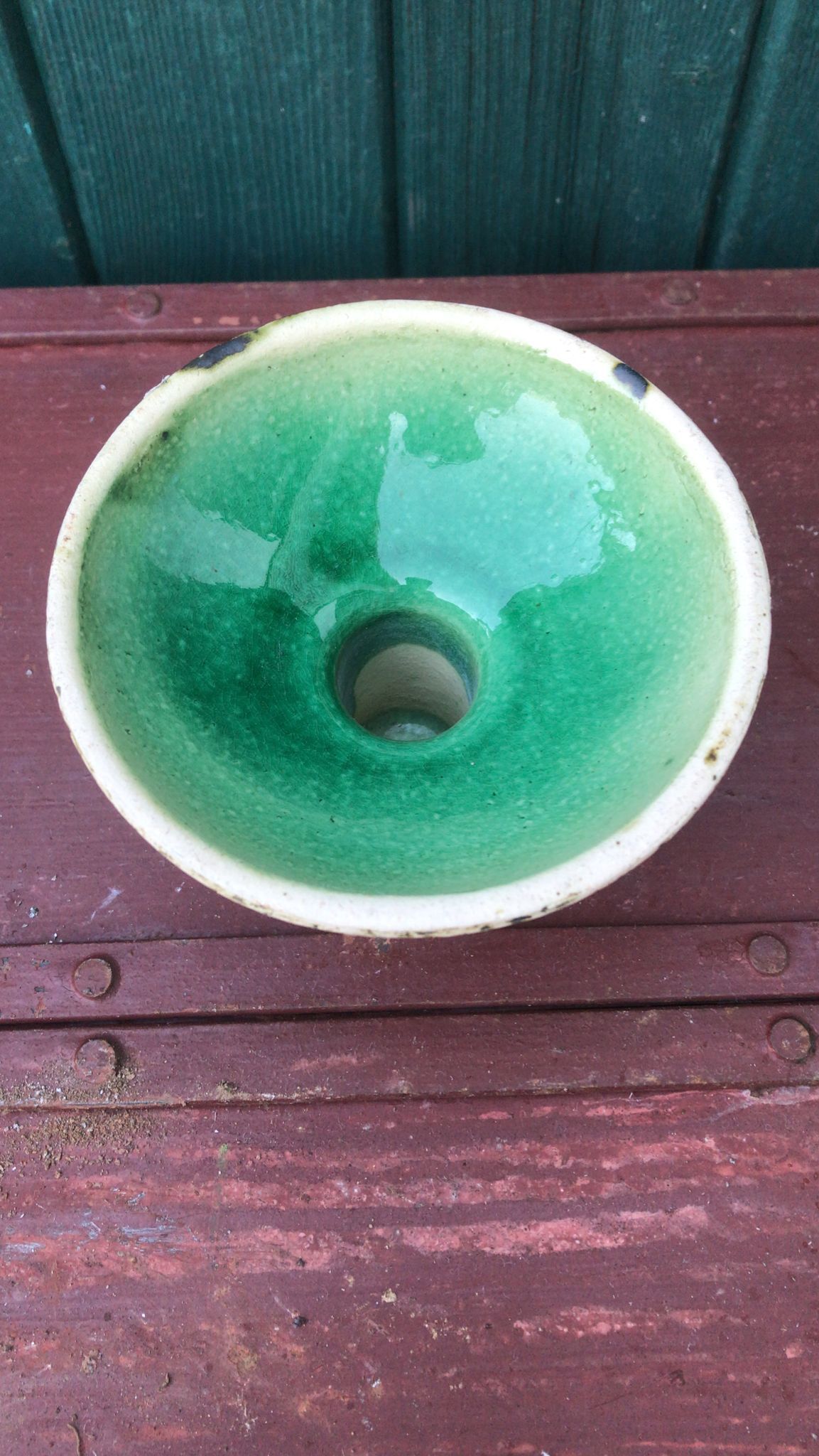 Ceramic candle holder