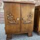 Pair of vintage Art Deco bedside tables from the 1950s