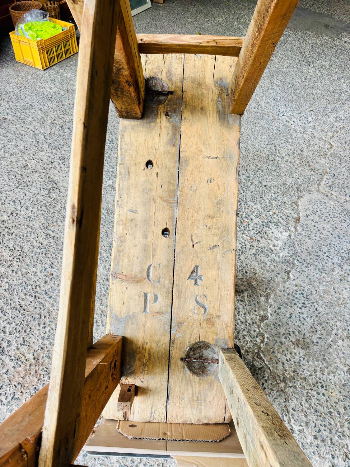 Small carpenter's workbench