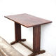 Art deco bistro table, wood and brass bistro table, wood table, art deco, kitchen, 30's