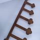 Vintage solid wood coat rack hat rack