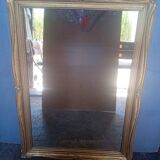 Louis XV mirror in gilded wood 110 cm