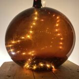 Amber demijohn 50l late 19th century