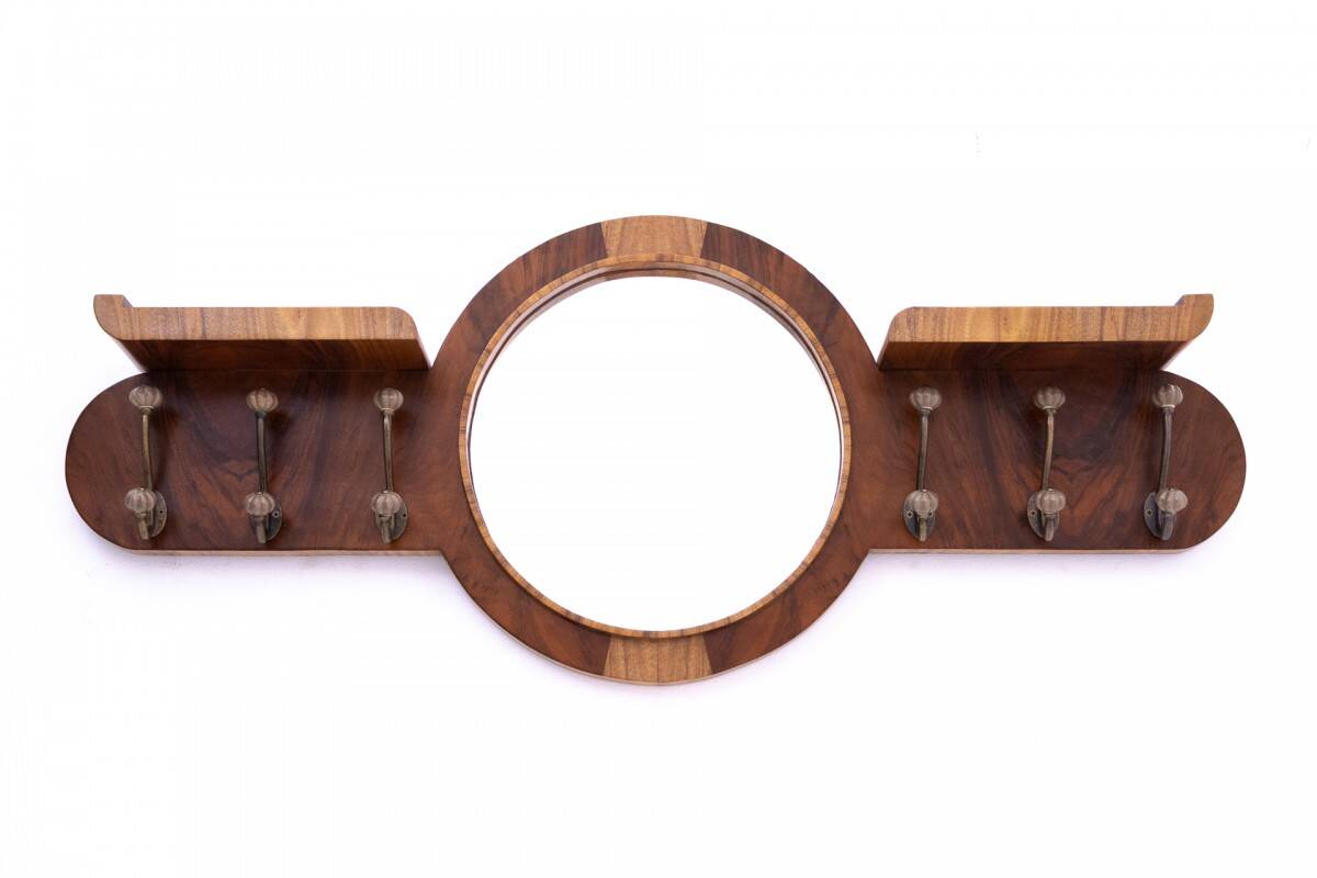 Wardrobe with mirror, Poland, 1940s. After renovation