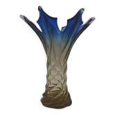 Vase en verre de Murano par Flavio Poli, années 1960