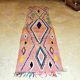 Moroccan Berber carpet hallway Boujaad vintage 320 x 78 cm