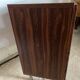 Storage cabinet 2 doors 2 shelves in veneer of rosewood vintage 1950