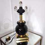 Table lamp ceramic 70s Lumica
