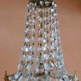 Hot air balloon chandelier with tassels ø 25 cm