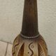 Large African Style Ceramic Lamp Stand