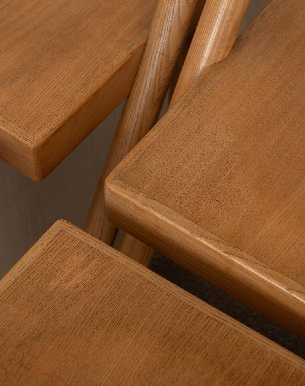 Vintage Italian Iva Dining Chairs Roberto Pamio Renato Toso Stilwood