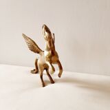 Bronze unicorn figure
