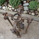 Accessoires fer forgé cheminée ancienne