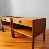 Pair of Scandinavian bedside tables, 1960