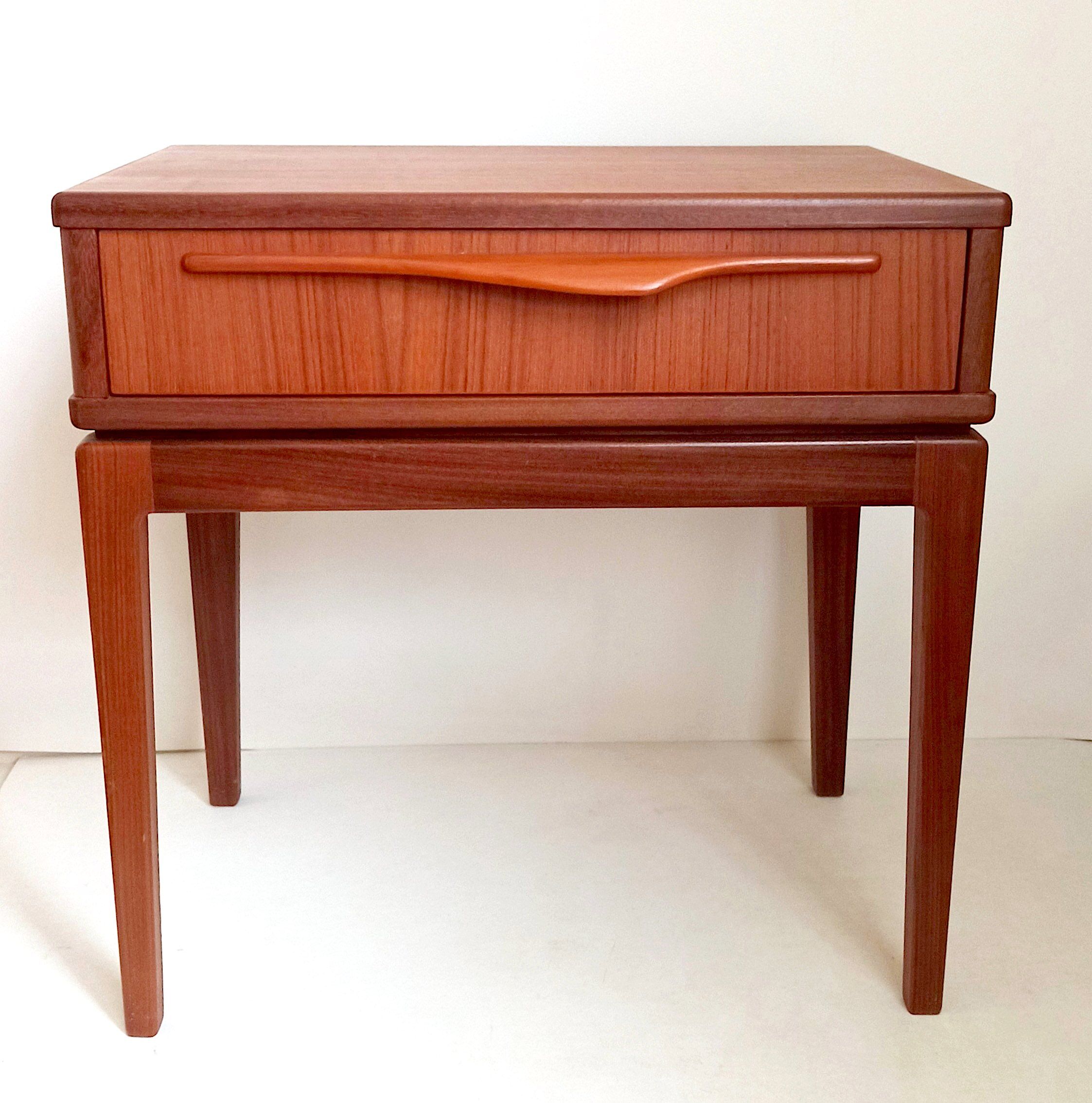 Side table or bedside table Carltröm & Co Möbel Fabrik 60s