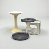 Table modulable années 70 en plastique ABS style Space Age