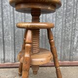 Adjustable vintage watchmaker's stool