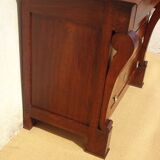 Commode ancienne en noyer massif