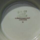 Sauciere in porcelain stamped bernardaud - limoges