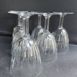 6 baccarat casino water glasses