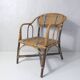 vintage rattan armchair for children