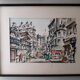 Illustration ancienne de Montmartre signée Maurice Legendre