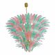 Lustre italien contemporain « Palmetta » en verre de Murano style Spoutnik