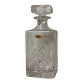 Hand-cut crystal whisky decanter