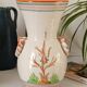 Vase faïence Italie fait main vintage