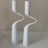 Pair of vintage IKEA Mikaela Dorfel design candlesticks