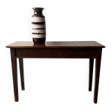 Edwardian solid wood side / console table circa 1880–1910