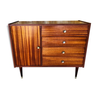 Vintage chest of drawers four drawers and 1 60s door