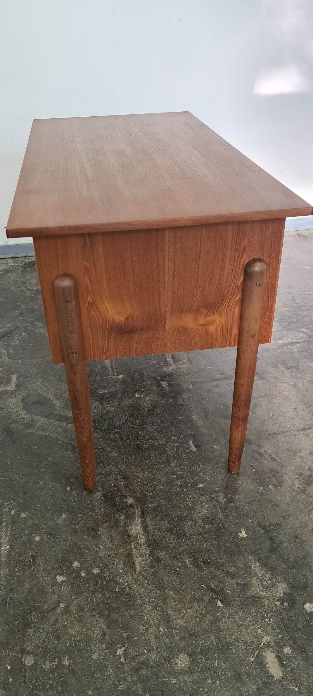 Vintage teak writting desk