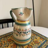 Vase pichet broc carafe décoration vintage céramique d'Espagne De la Cal Barreira
