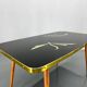 Table basse en verre du milieu du siècle, fabriquée en Allemagne, 1960