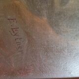 Portrait of a bourgeois, dated and signed.