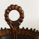 Coupe à fruits en bois sculpté
