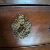 Curved chest of drawers