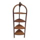 Mahogany plate holder