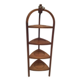 Mahogany plate holder
